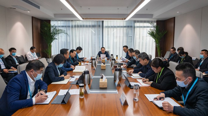 开运集团有限公司集团召开党委理论中心组（扩大）学习会 专题学习党的十九届六中全会会议精神